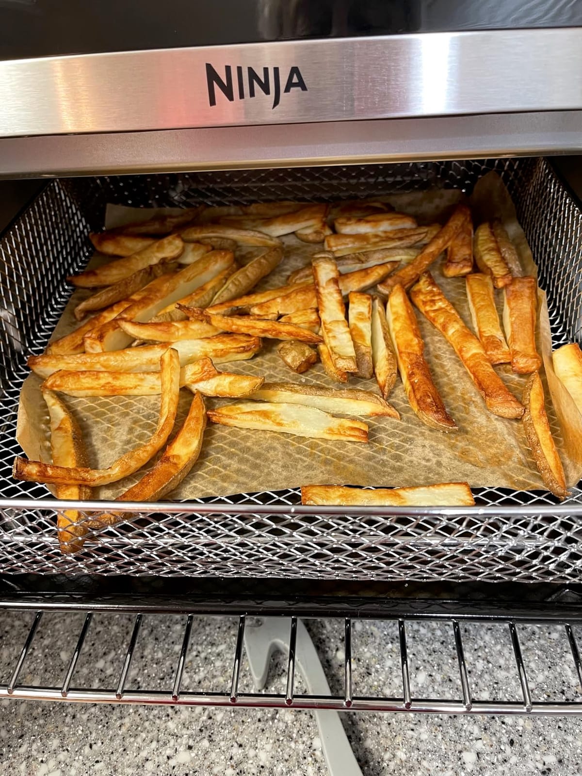 Ninja French Door Premier Air Fry Oven, 10-in-1, Black, FO101BK | 450F cyclonic air, PFAS-free surface, Air fry, sear crisp, bake, broil, toast, dehydrate customer photo 2