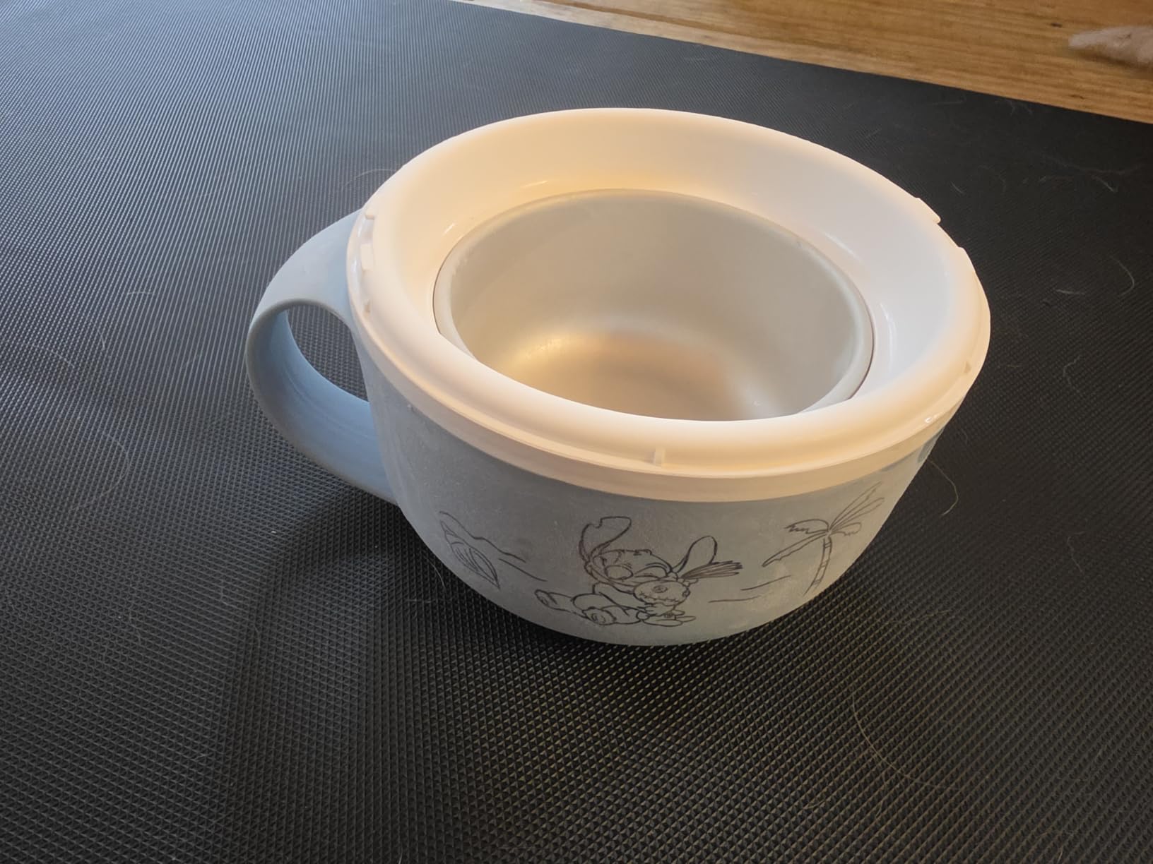Disney | Dash Princess My Mug Ice Cream Maker - Electric Countertop Soft Serve Ice Cream Machine, Single Serve Half-Pint Princess Mug with Ingredient Chute & Recipe Guide customer photo 1