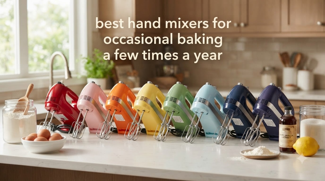 best hand mixers for occasional baking a few times a year