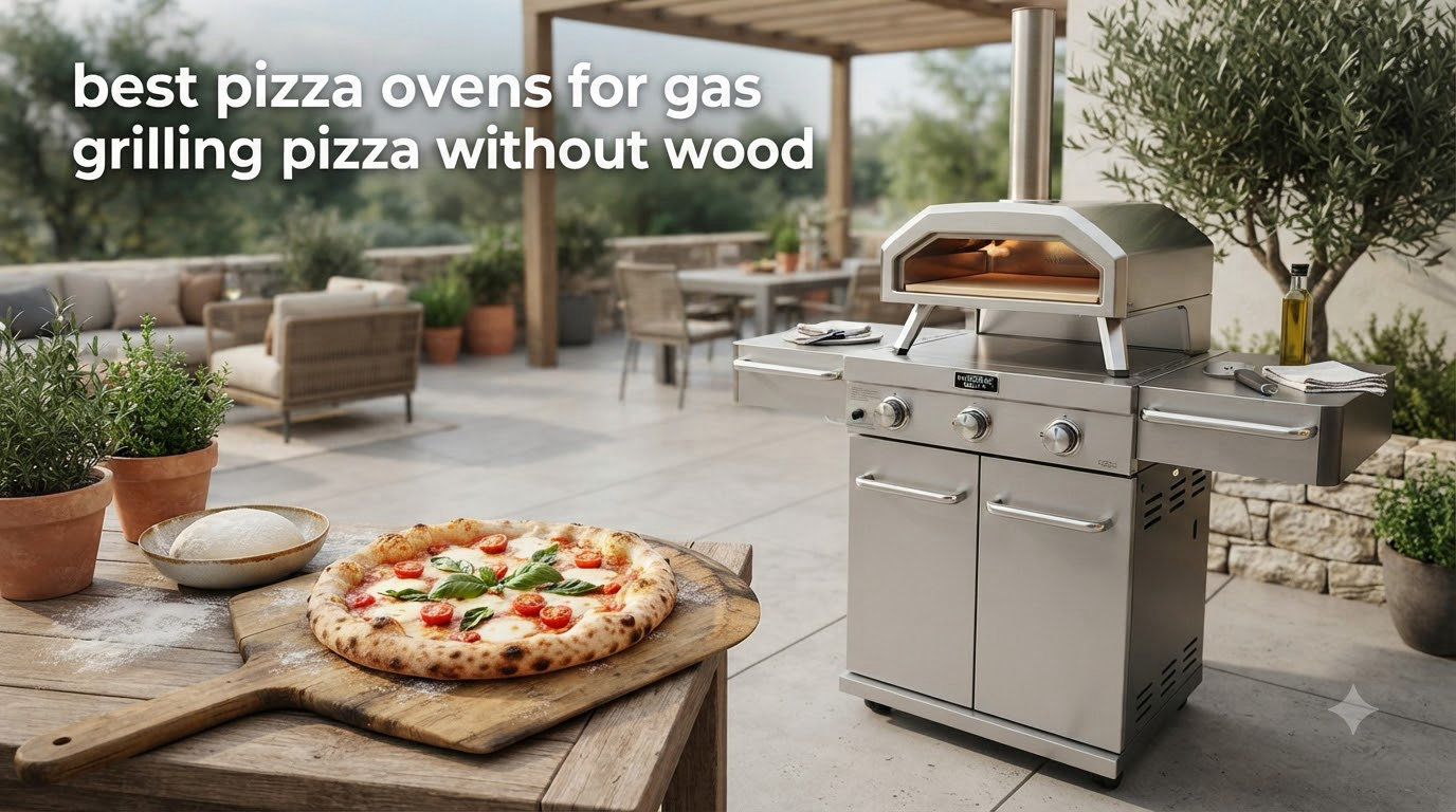 best pizza ovens for gas grilling pizza without wood