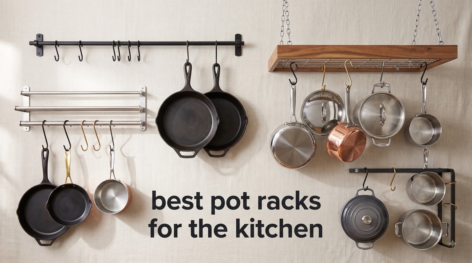 best pot racks for the kitchen