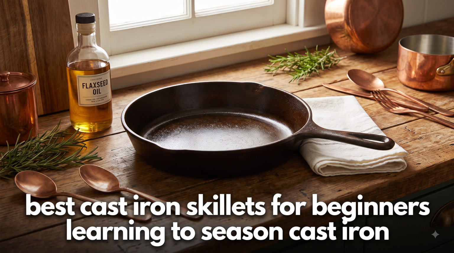 best cast iron skillets for beginners learning to season cast iron