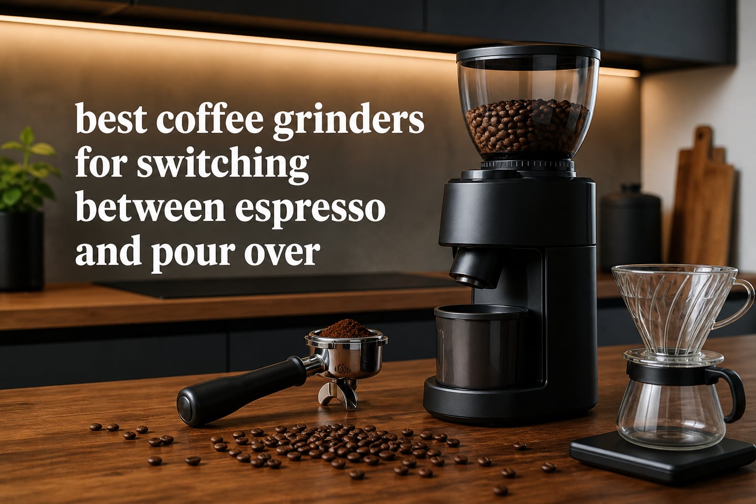 best coffee grinders for switching between espresso and pour over