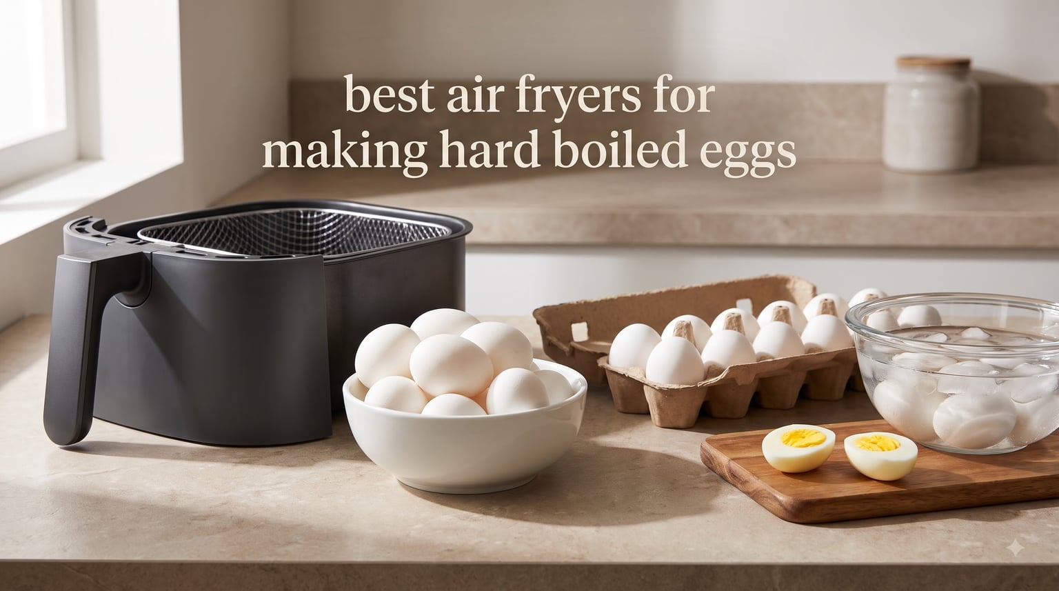 best air fryers for making hard boiled eggs