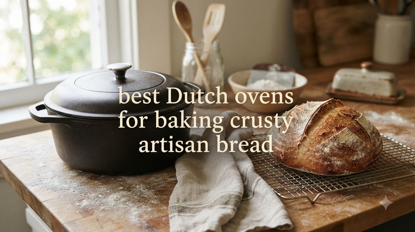 best Dutch ovens for baking crusty artisan bread