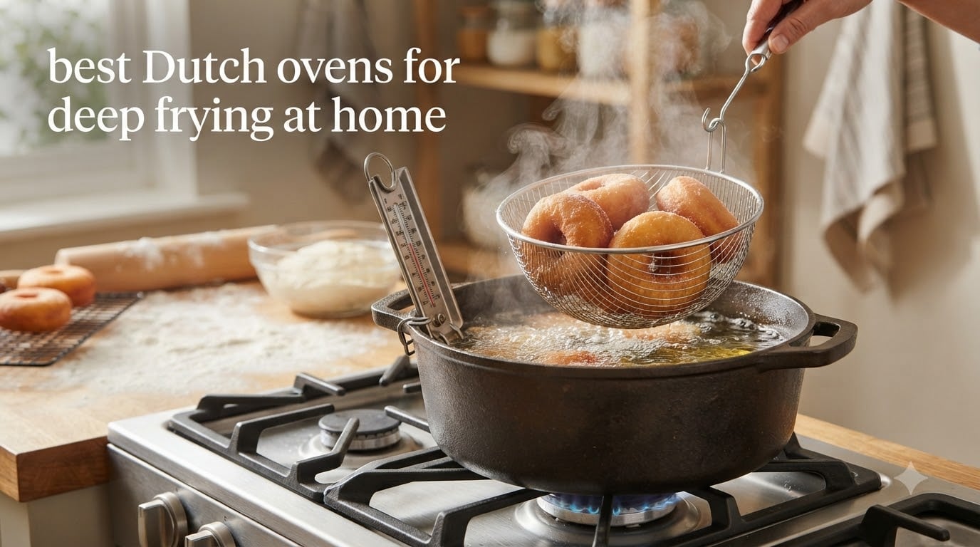best Dutch ovens for deep frying at home