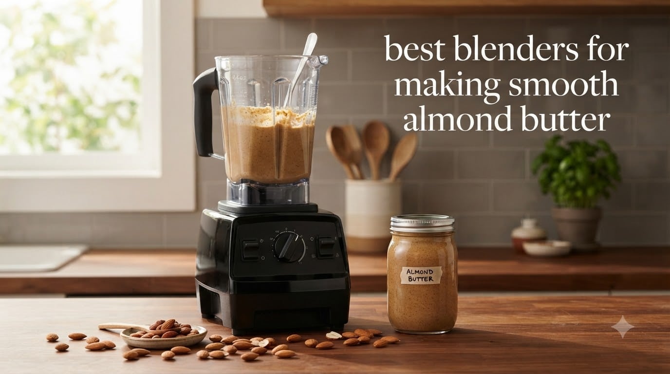 best blenders for making smooth almond butter