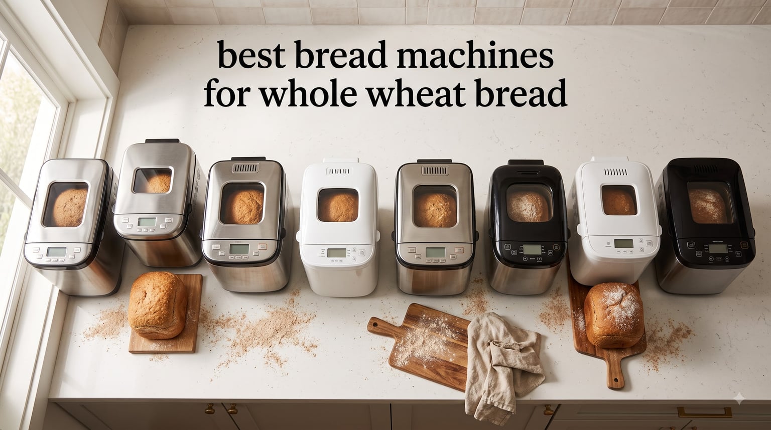 best bread machines for whole wheat bread