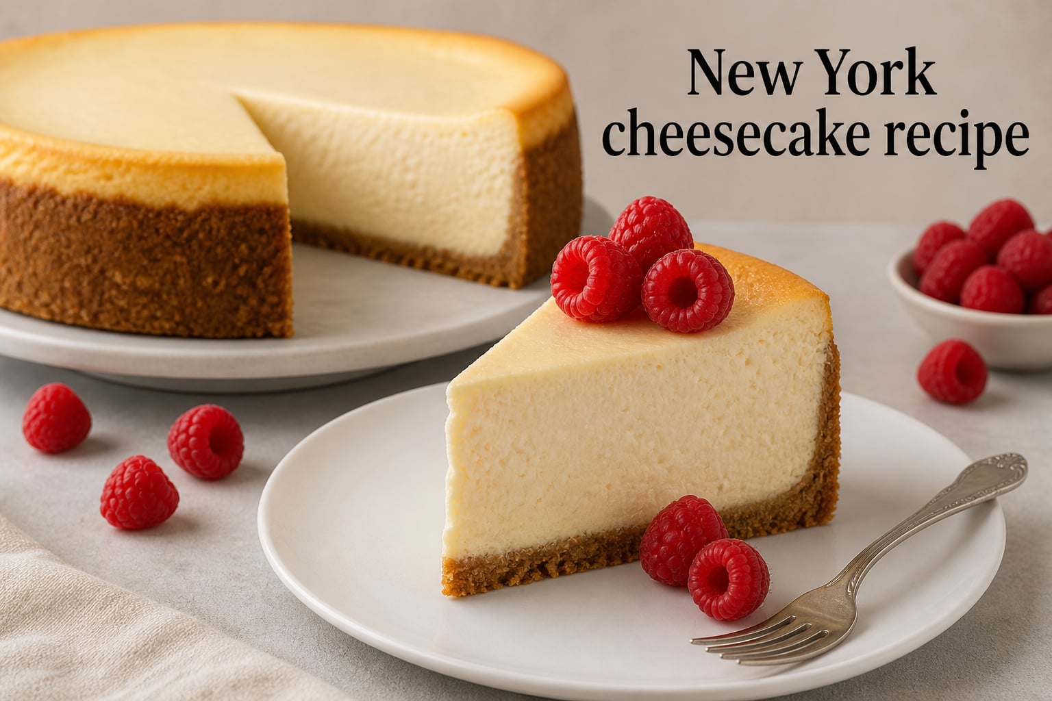New York cheesecake recipe