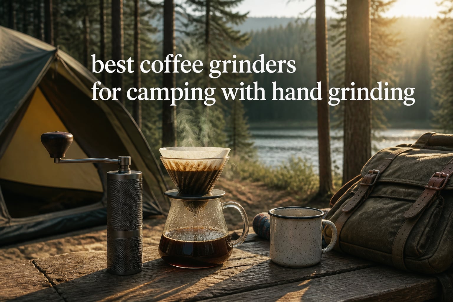 best coffee grinders for camping with hand grinding