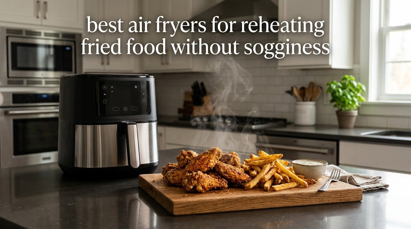 best air fryers for reheating fried food without sogginess