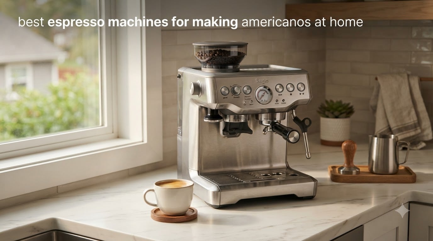 best espresso machines for making americanos at home