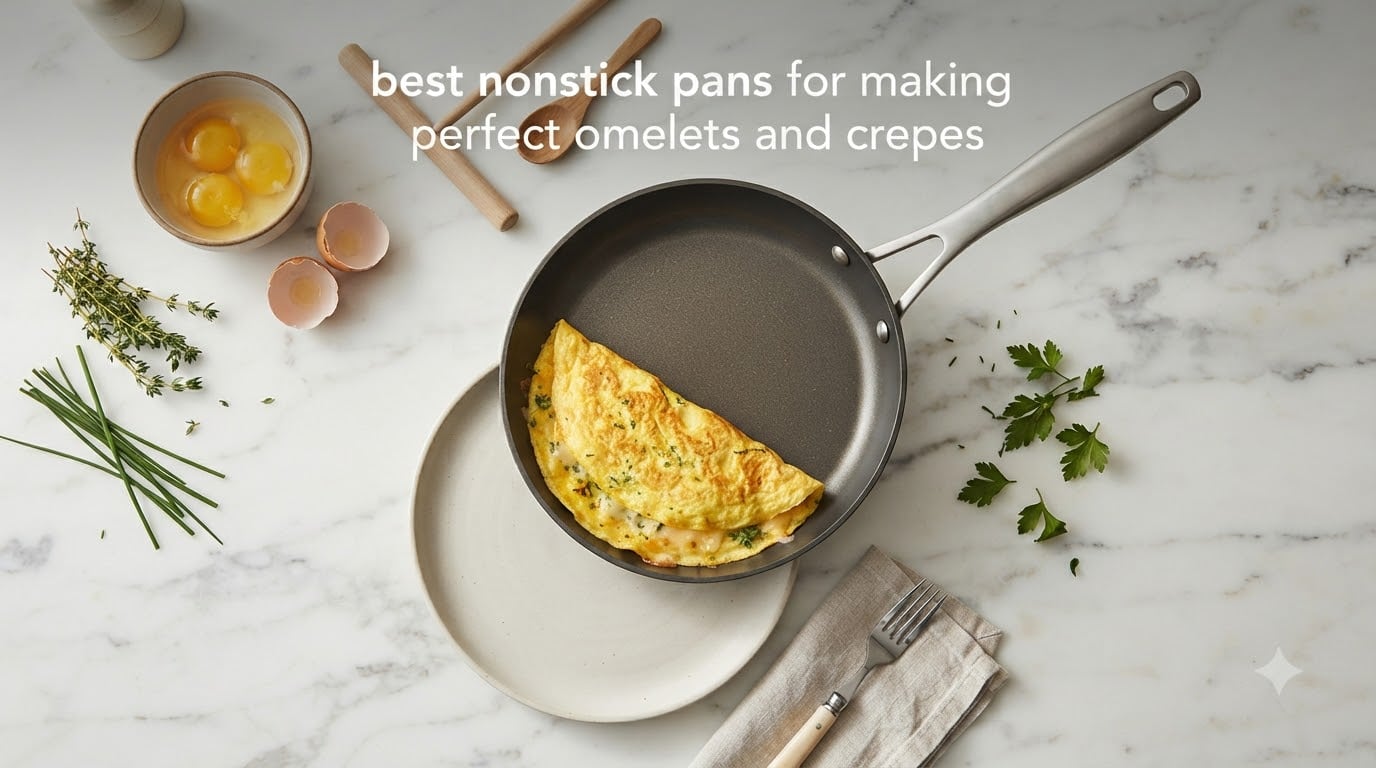 best nonstick pans for making perfect omelets and crepes