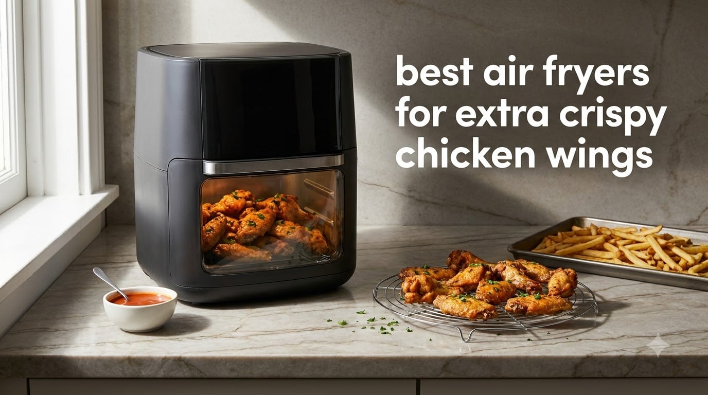 best air fryers for extra crispy chicken wings
