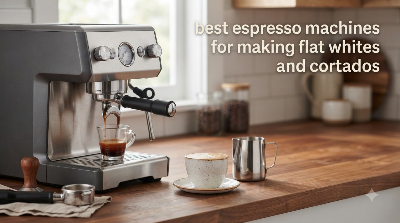best espresso machines for making flat whites and cortados