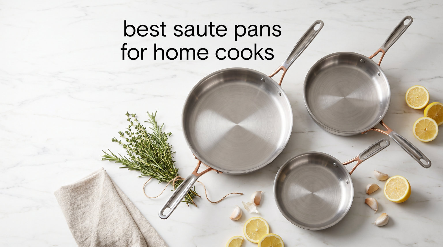 best saute pans for home cooks