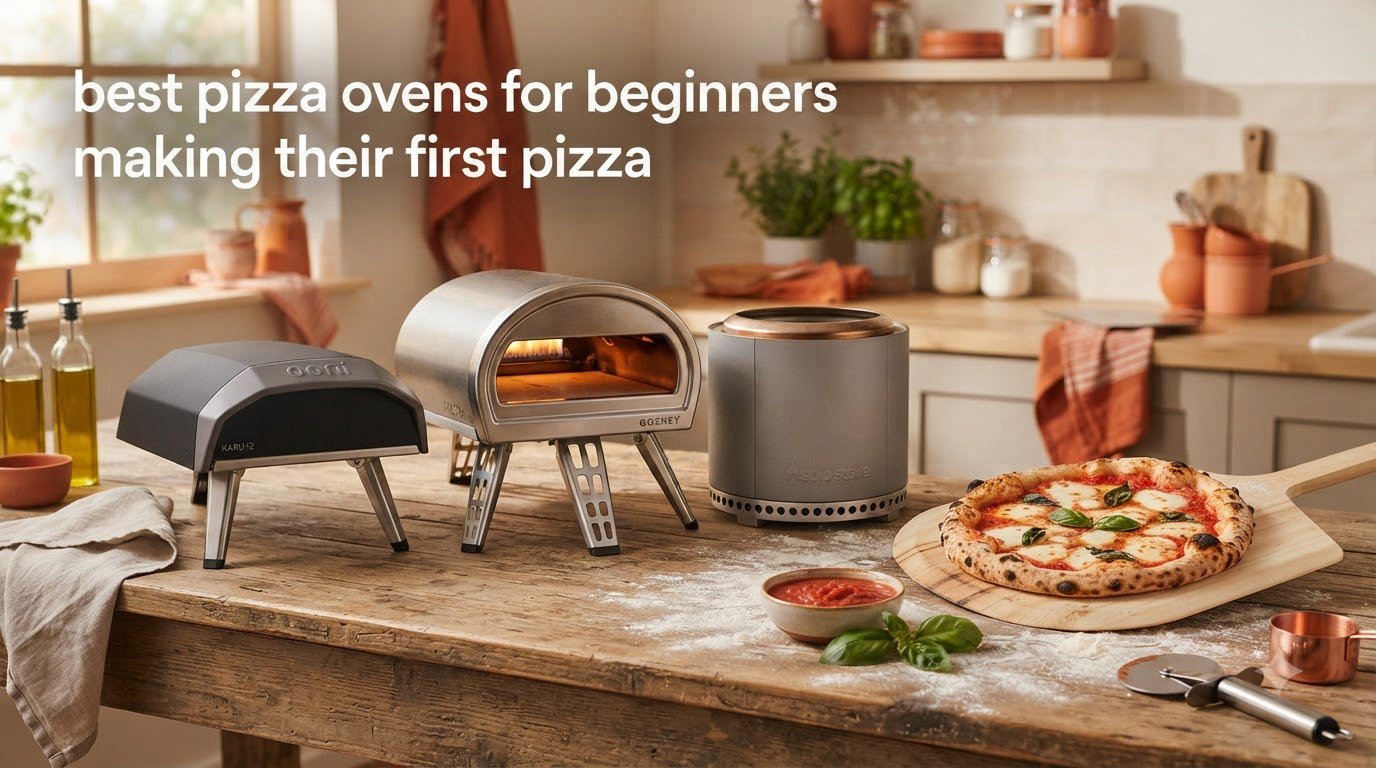 best pizza ovens for beginners making their first pizza