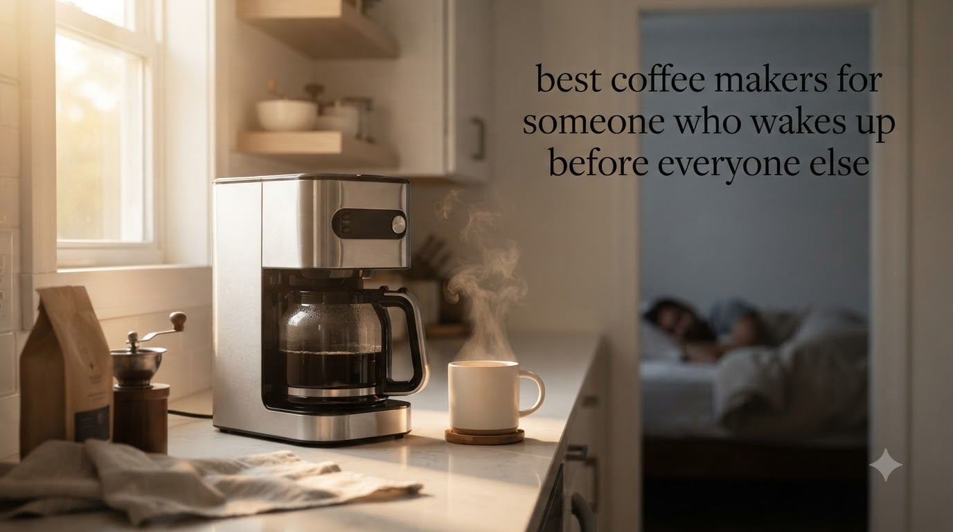 best coffee makers for someone who wakes up before everyone else