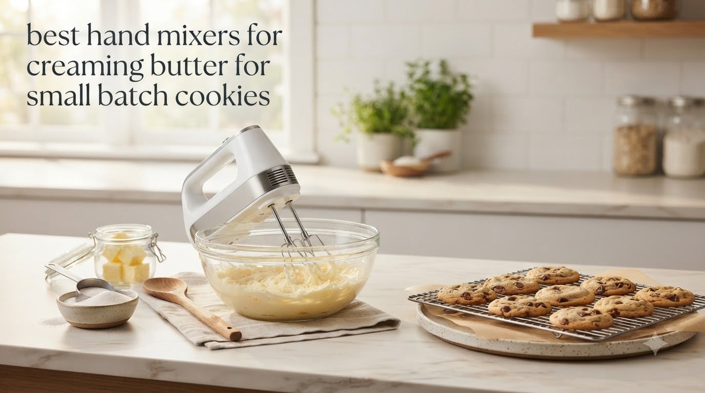 best hand mixers for creaming butter for small batch cookies