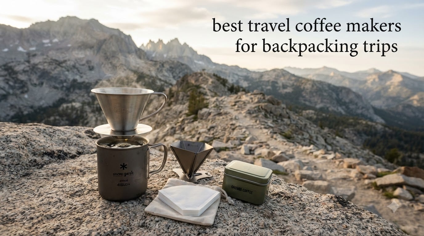 best travel coffee makers for backpacking trips