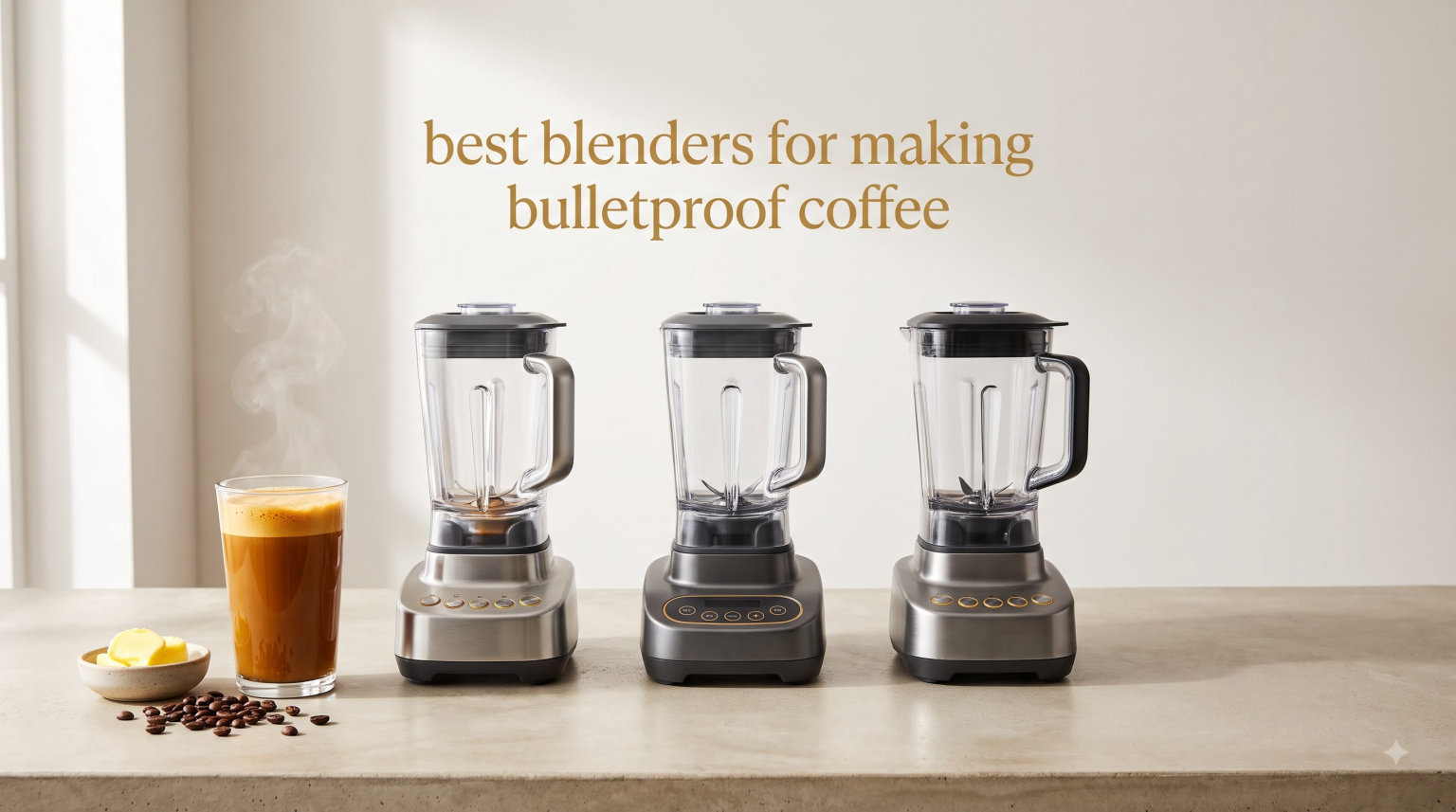 best blenders for making bulletproof coffee