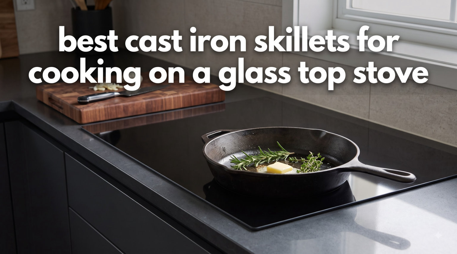 best cast iron skillets for cooking on a glass top stove