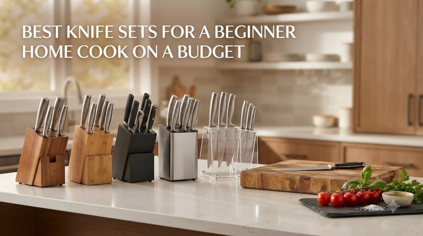 best knife sets for a beginner home cook on a budget