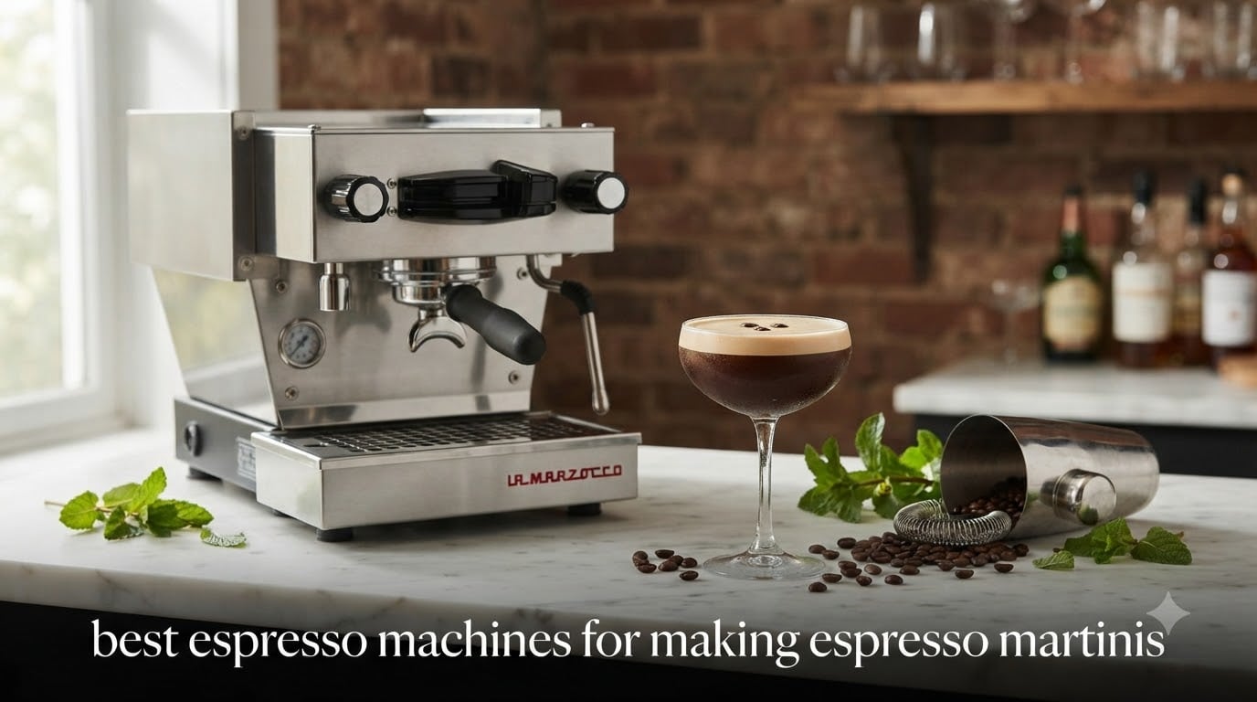 best espresso machines for making espresso martinis