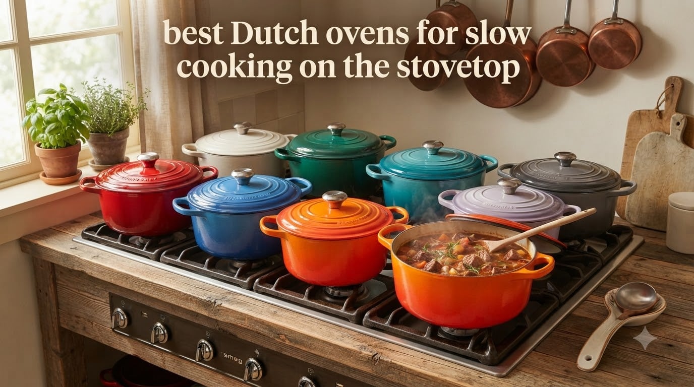 best Dutch ovens for slow cooking on the stovetop
