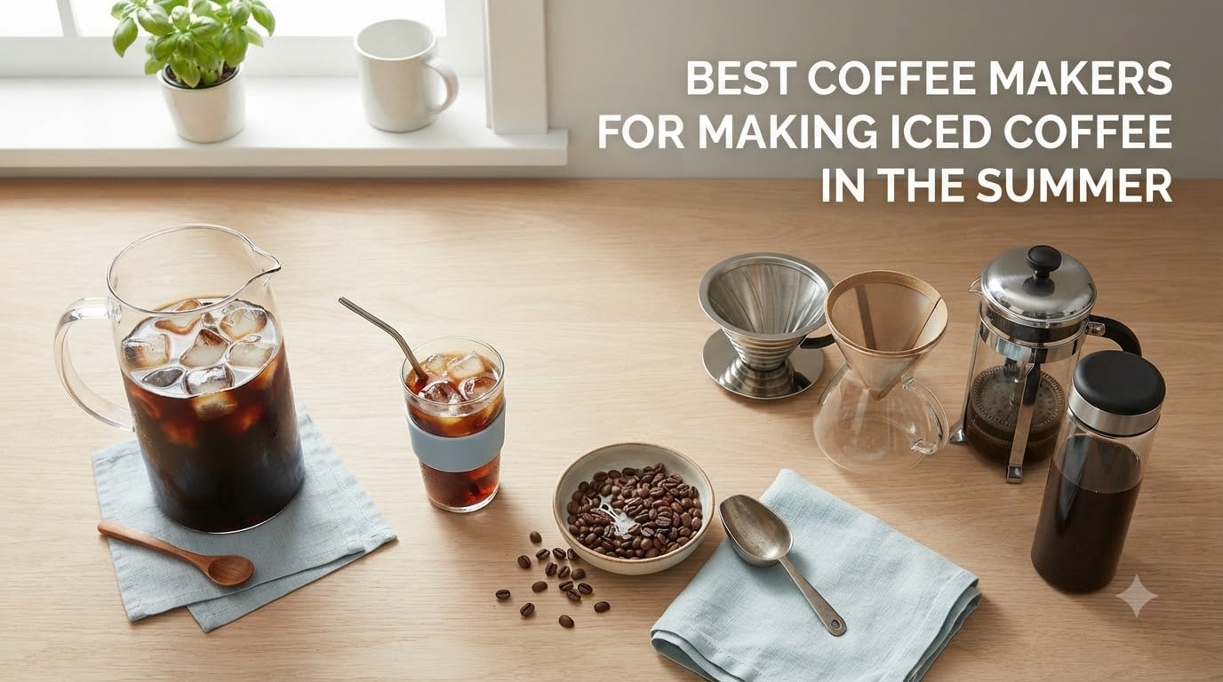 best coffee makers for making iced coffee in the summer