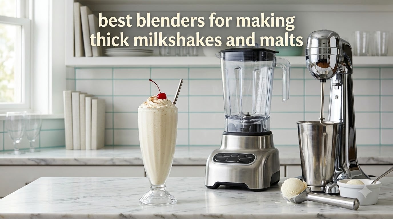 best blenders for making thick milkshakes and malts