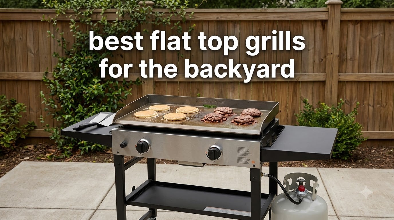 best flat top grills for the backyard