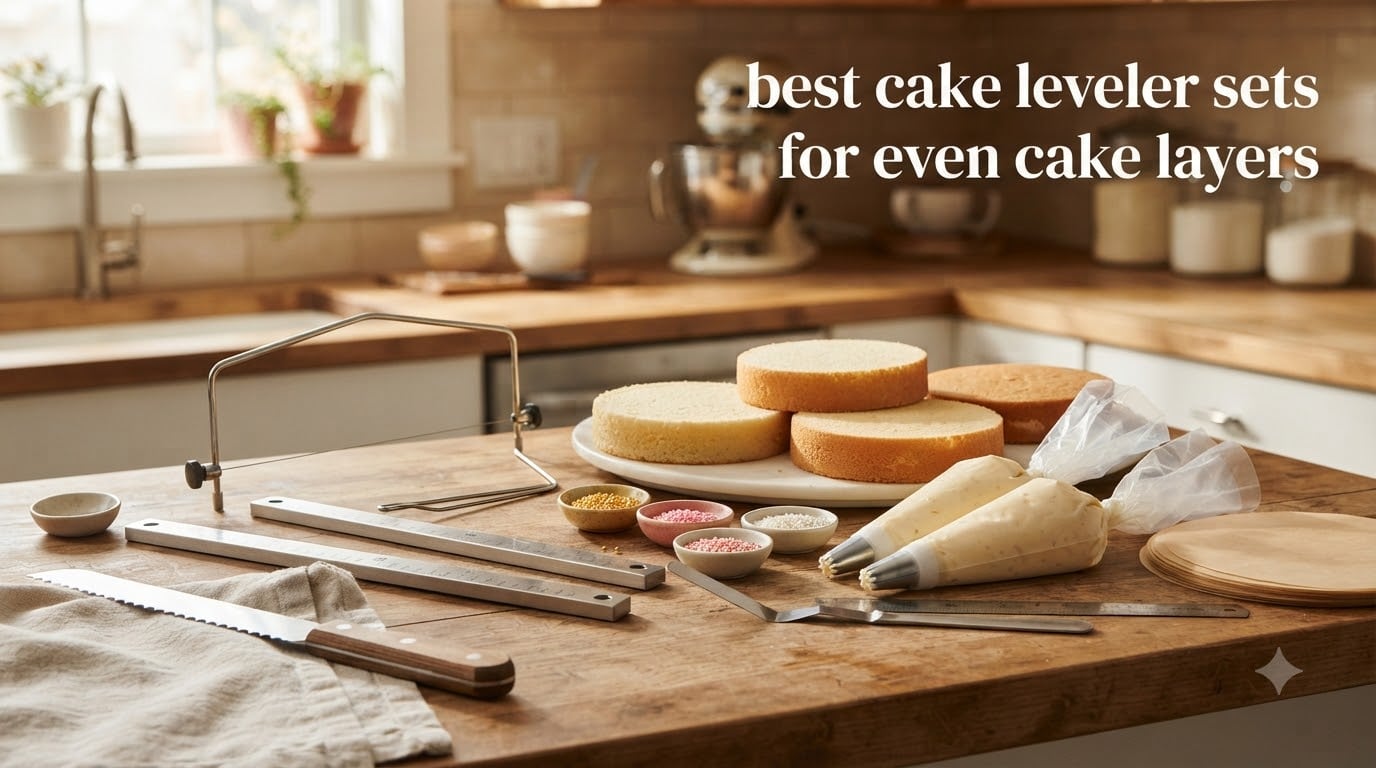 best cake leveler sets for even cake layers
