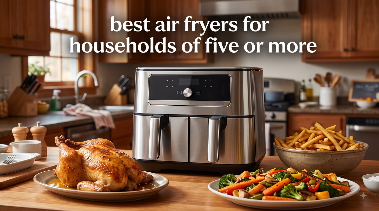 best air fryers for households of five or more