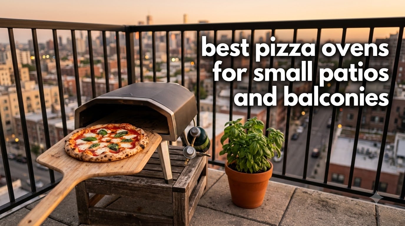 best pizza ovens for small patios and balconies