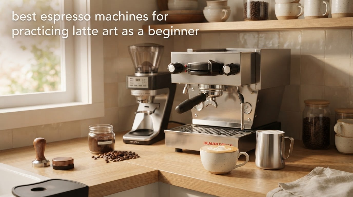 best espresso machines for practicing latte art as a beginner