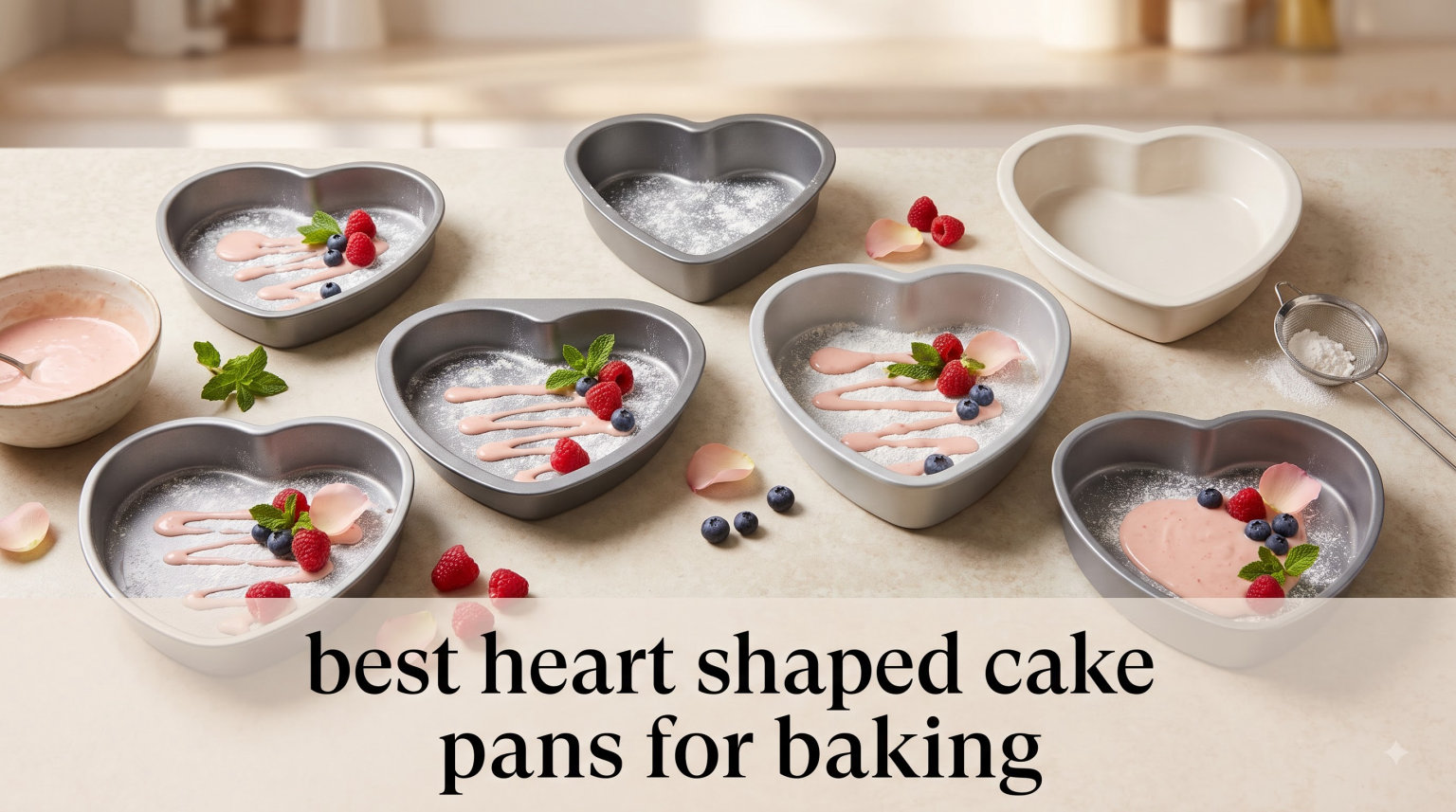best heart shaped cake pans for baking
