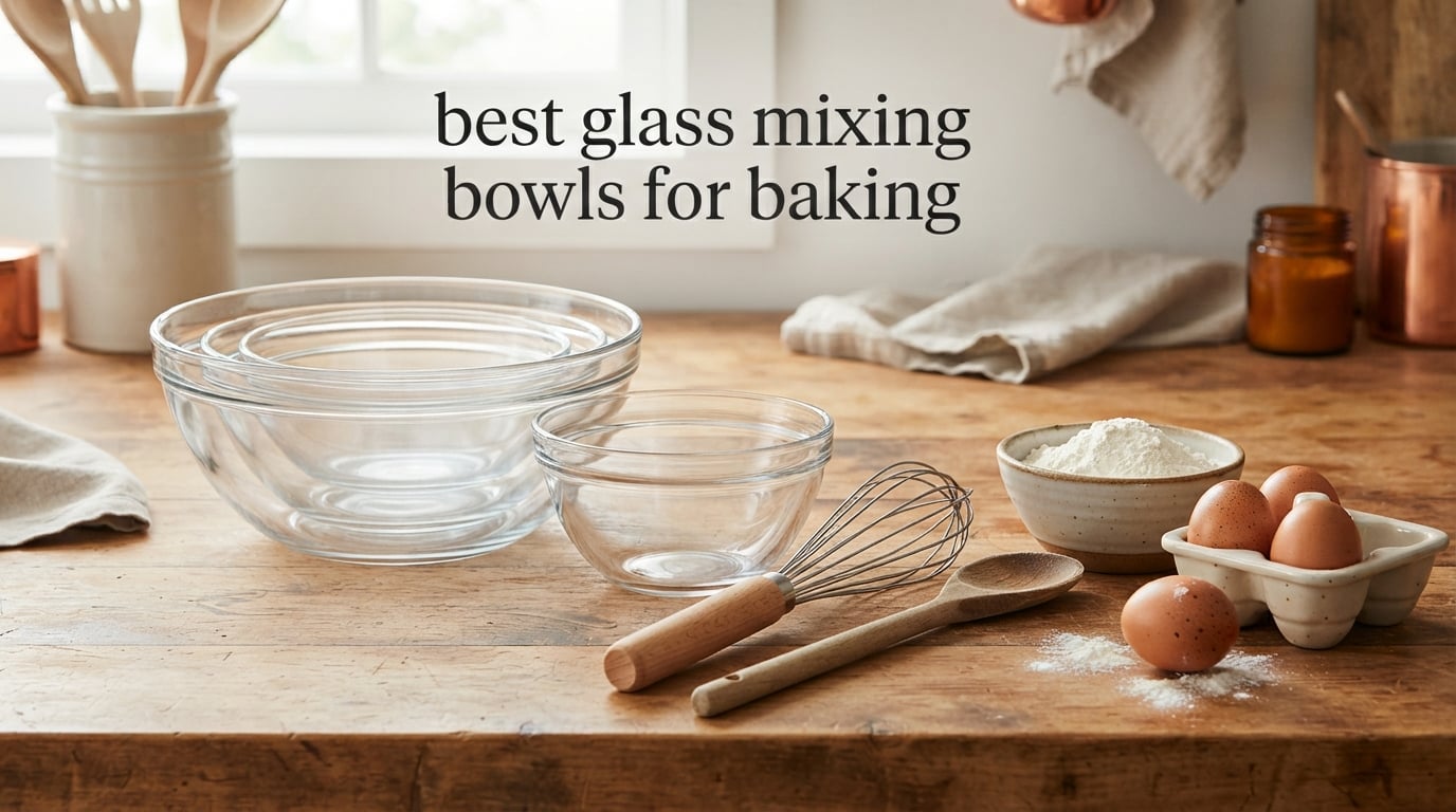 best glass mixing bowls for baking