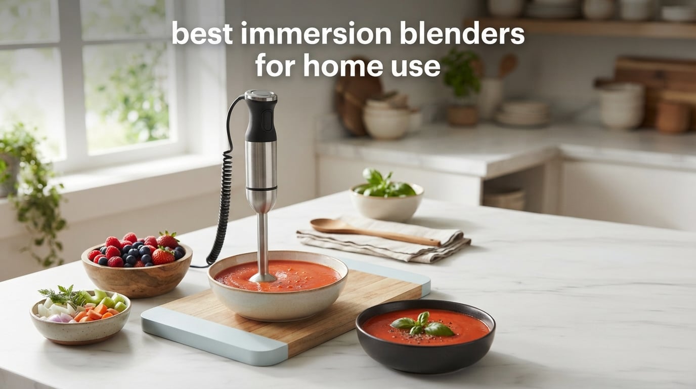 best immersion blenders for home use