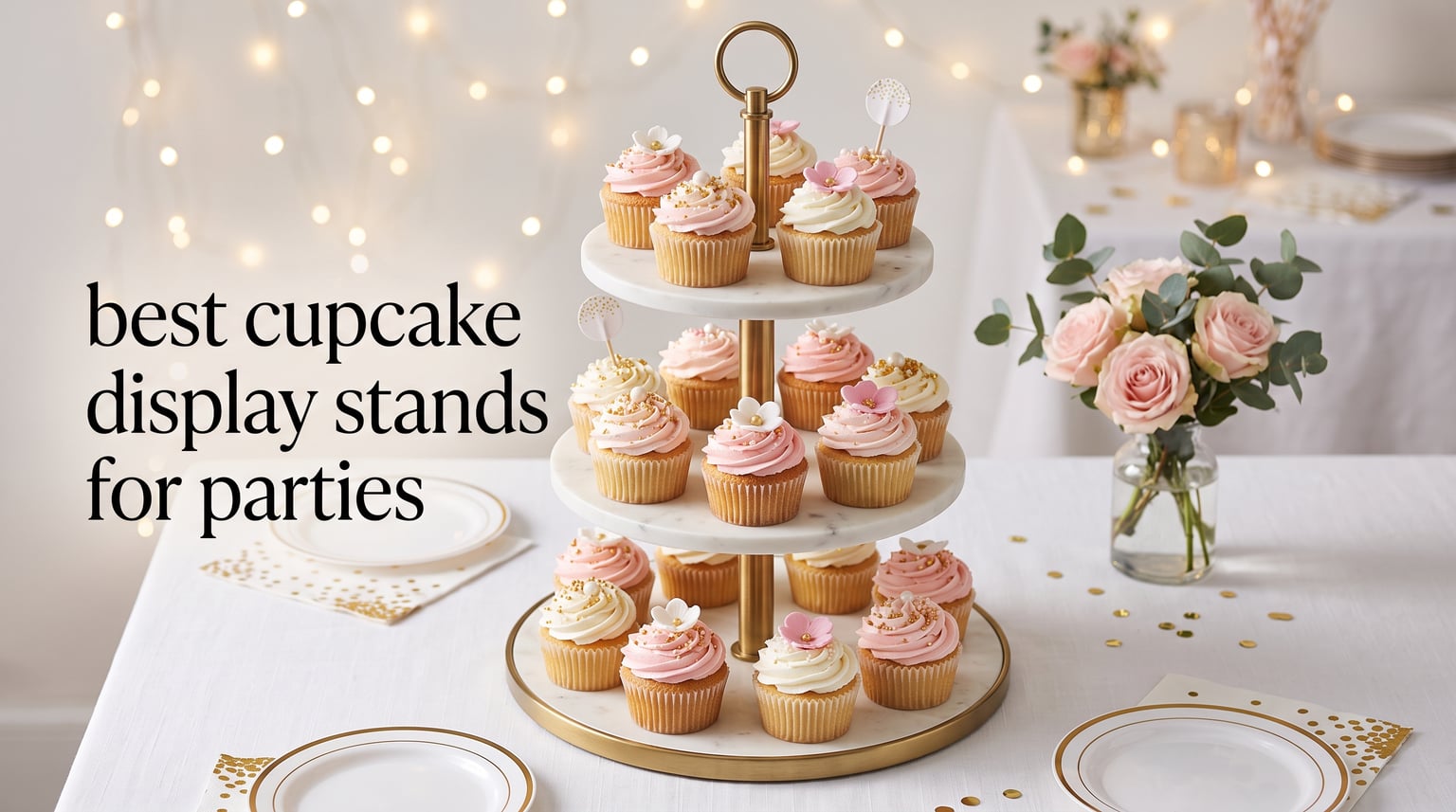 best cupcake display stands for parties