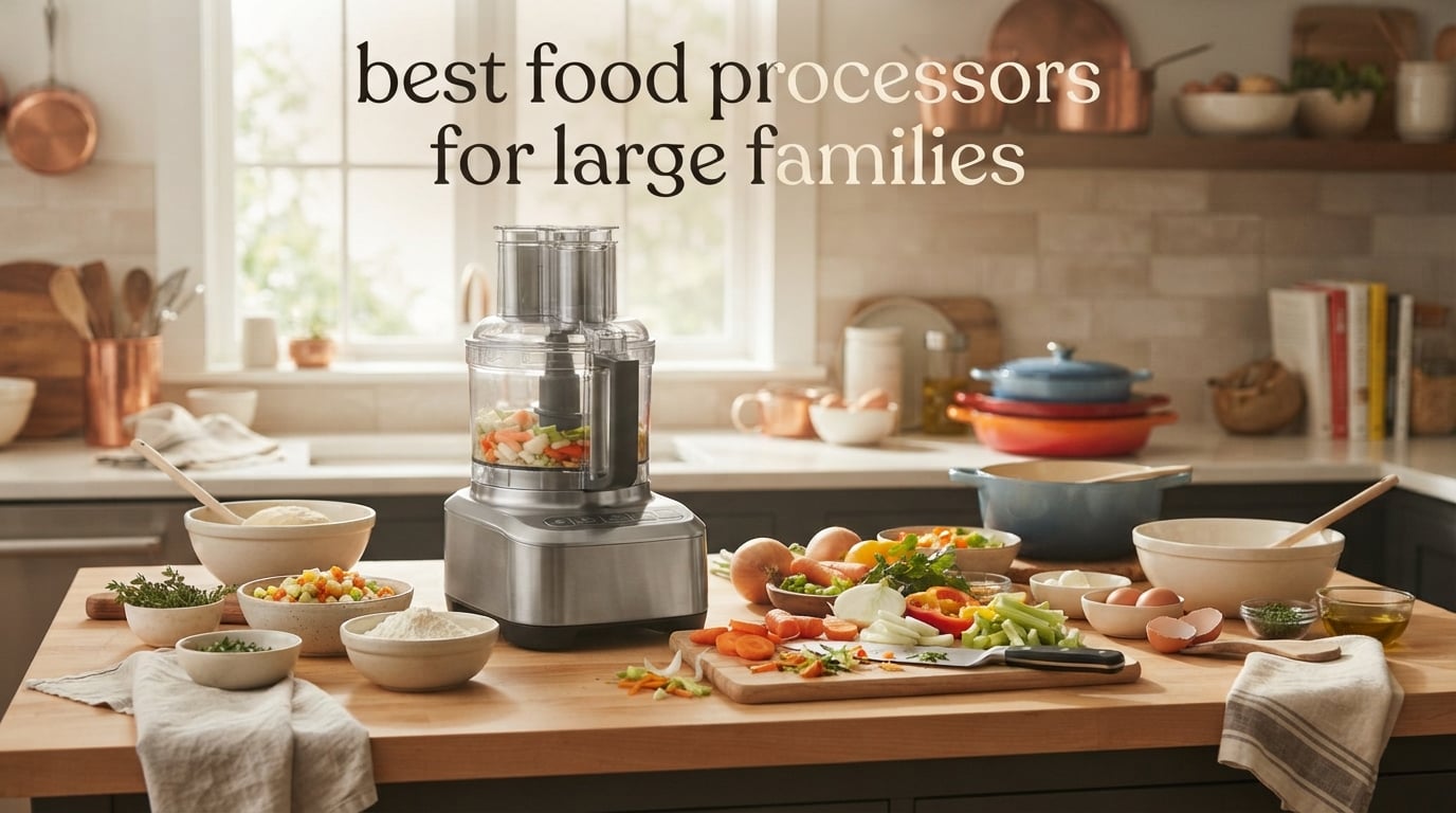 best food processors for large families