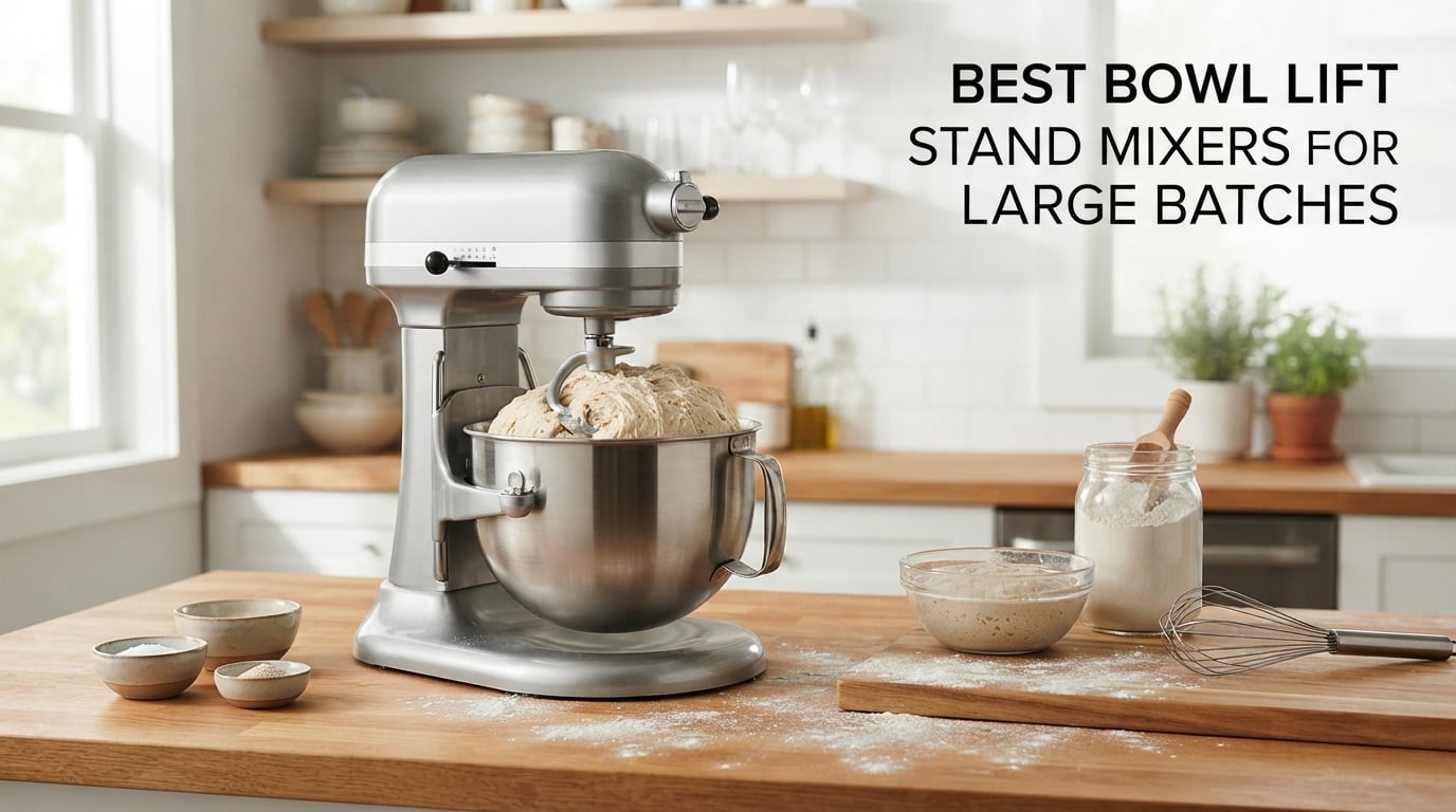 best bowl lift stand mixers for large batches