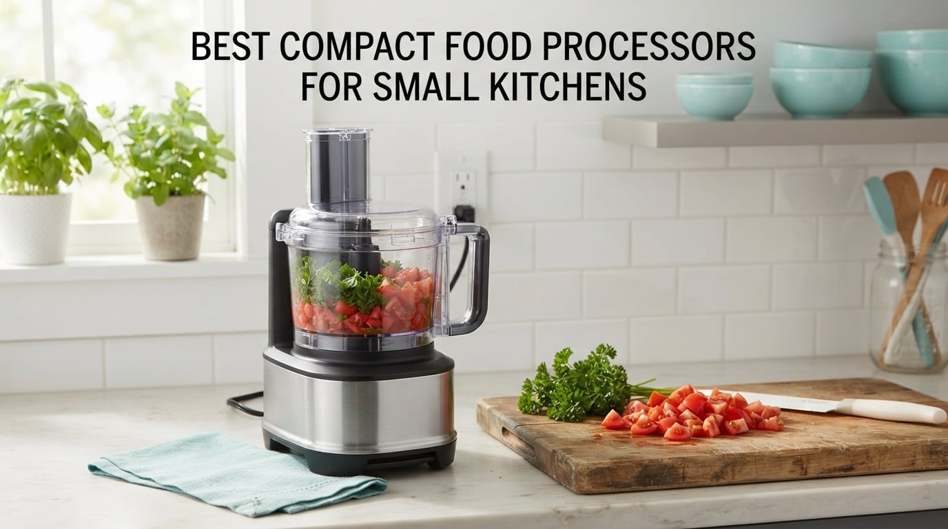 best compact food processors for small kitchens