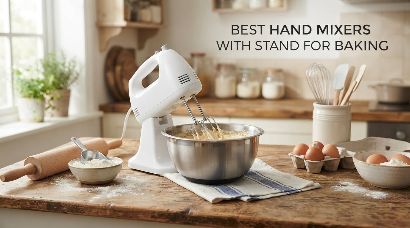 best hand mixers with stand for baking