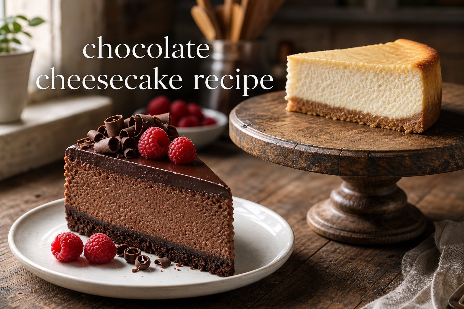 chocolate cheesecake recipe