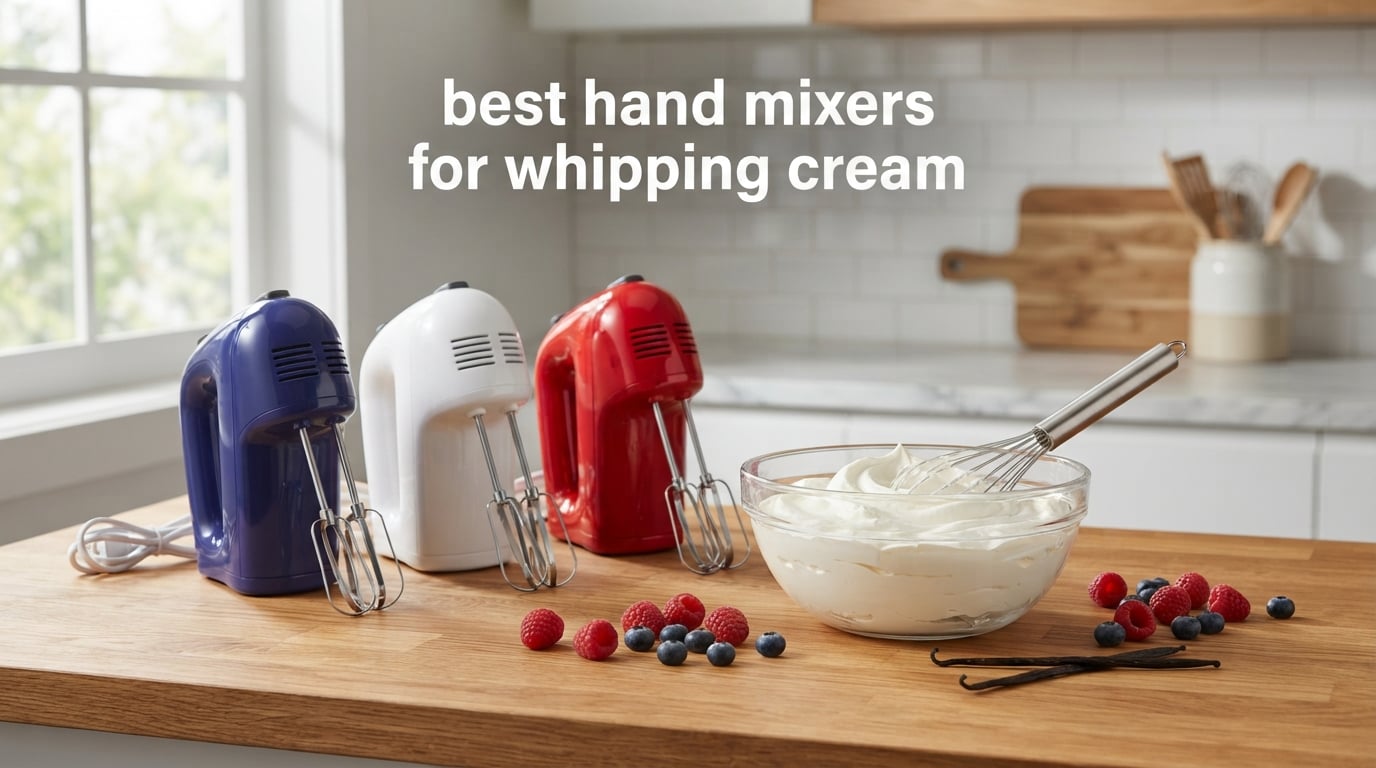 best hand mixers for whipping cream