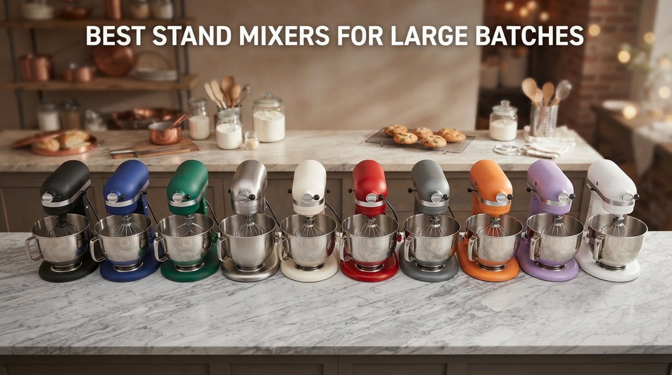 best stand mixers for large batches