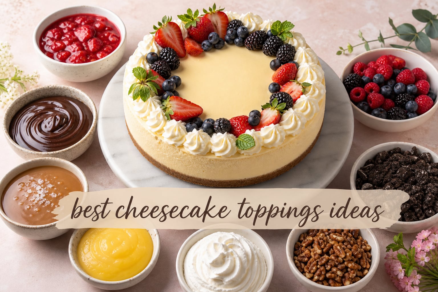 best cheesecake toppings ideas