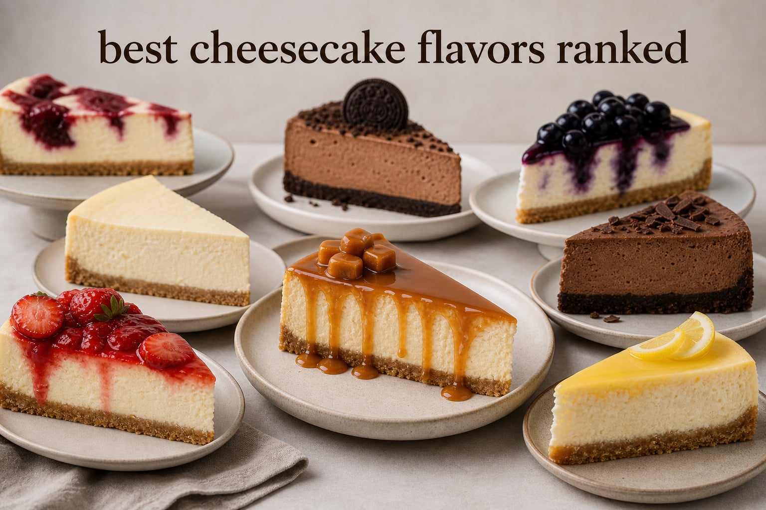 best cheesecake flavors ranked