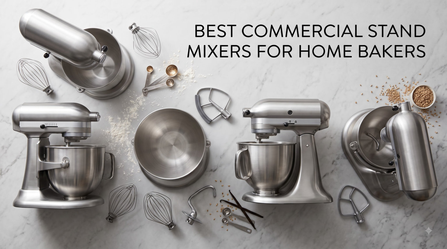 best commercial stand mixers for home bakers
